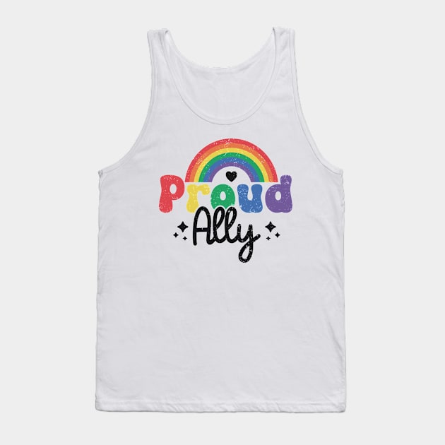 Proud Ally Tank Top by ExprEssie